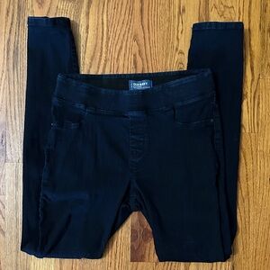Old Navy Dark Navy Denim Rockstar Pants